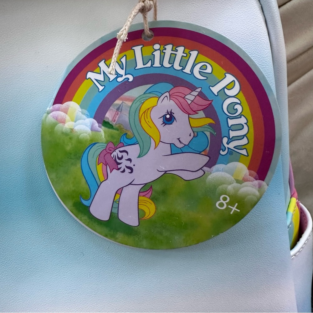 My Little Pony Loungefly Mini Backpack: NWT - Picture 9 of 16